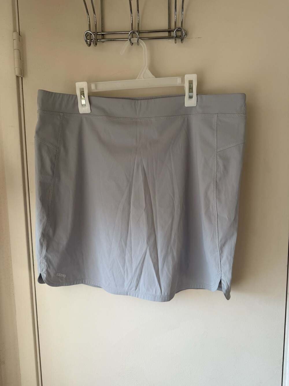 Adidas Adizero Light Gray Athletic Skirt
